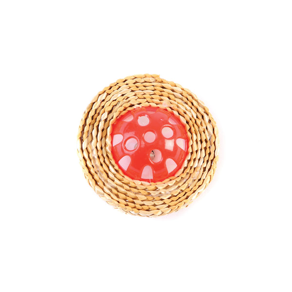 040140700 freedog red ball with string cat toy