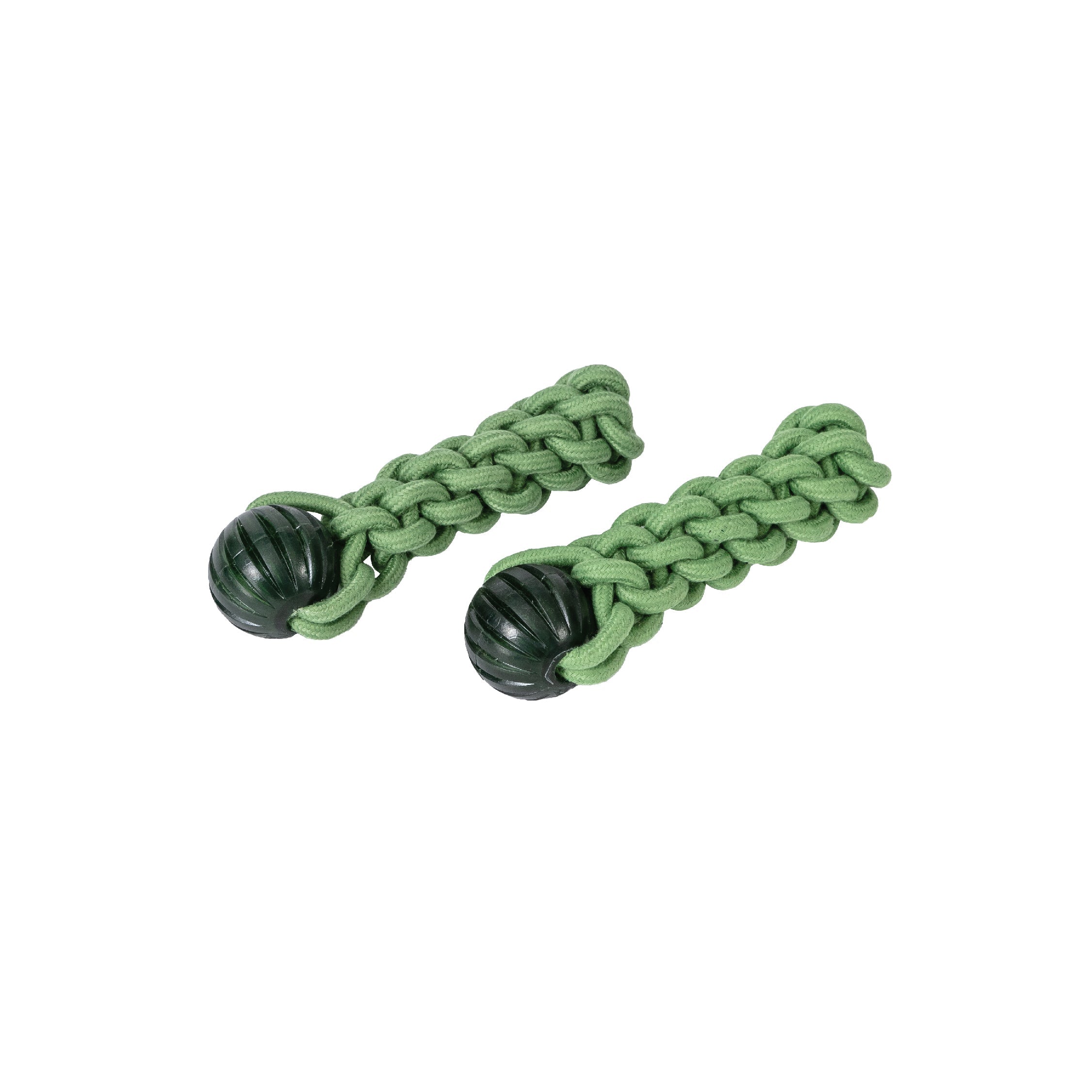 040470305 freedog toy braided biter with ball recycled dog