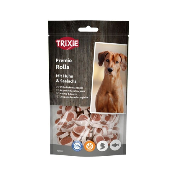 Trixie Premio Rolls Chicken and Pollock for Dogs