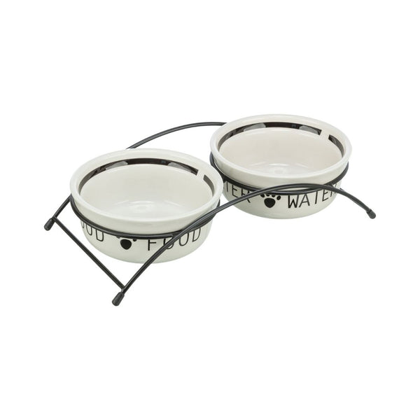 Trixie Eat on Feet Ceramic Bowl Set for Dogs and Cats