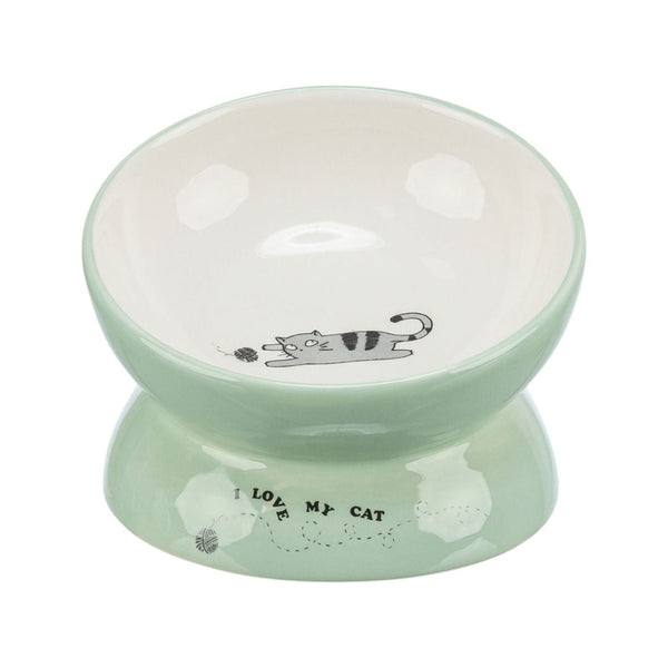 Trixie Elevated Cat Bowl Mint for Cat