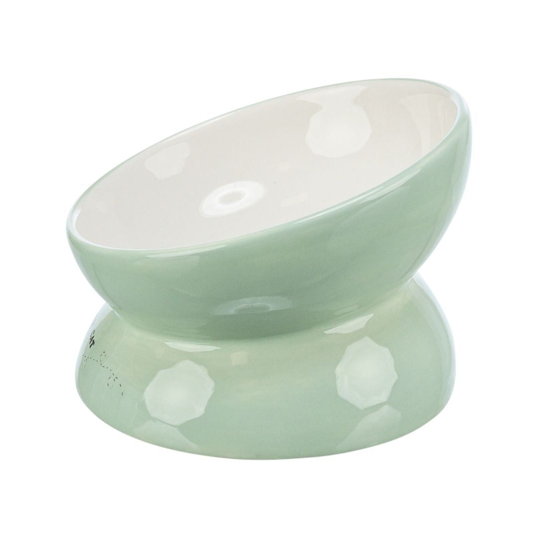 Trixie Elevated Cat Bowl Mint for Cat