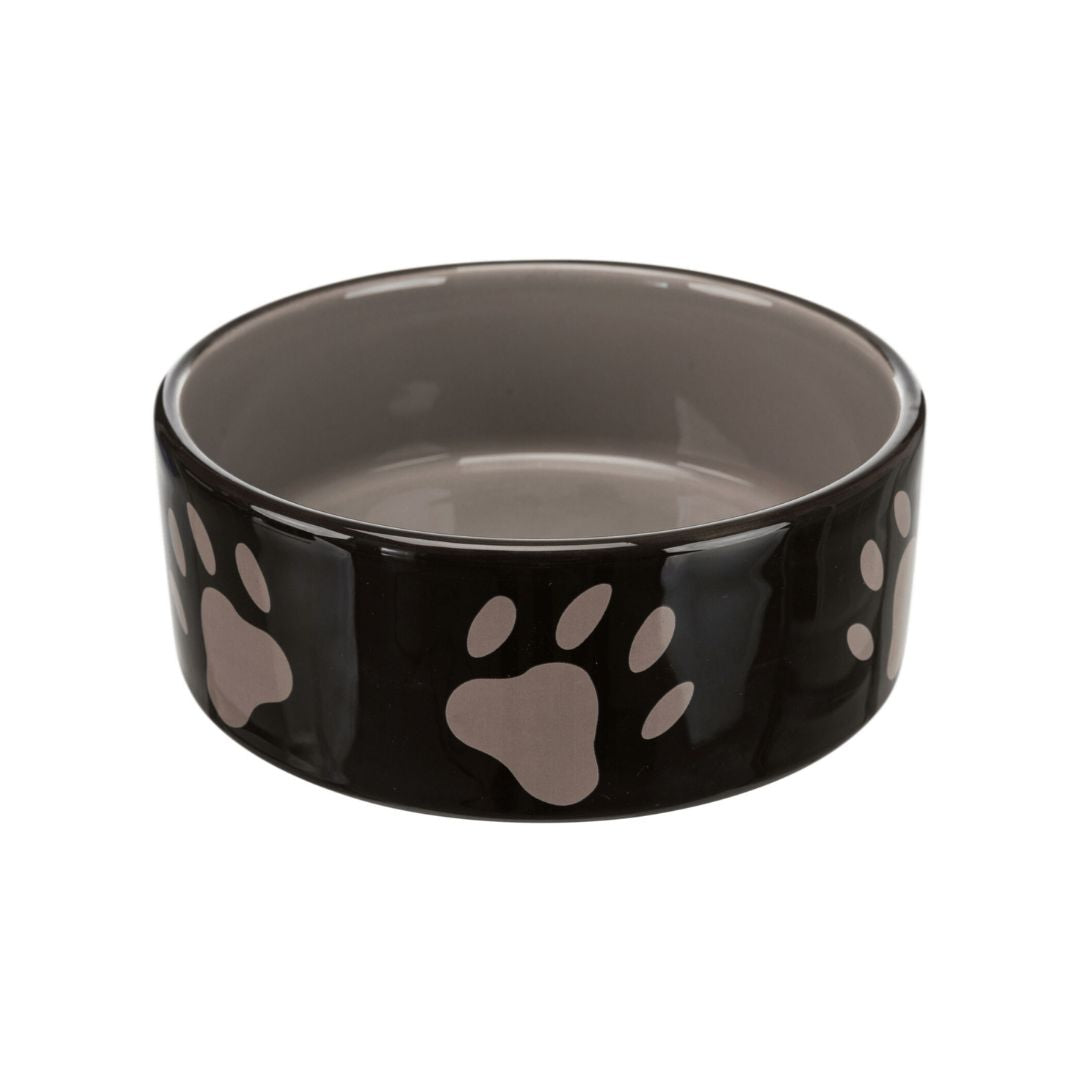 Trixie Ceramic Paw Bowl for Dog and Cat