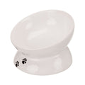Trixie Elevated Cat Bowl White for Cat