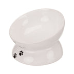 Trixie Elevated Cat Bowl White for Cat