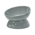 Trixie Elevated Cat Bowl Grey for Cat