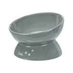 Trixie Elevated Cat Bowl Grey for Cat