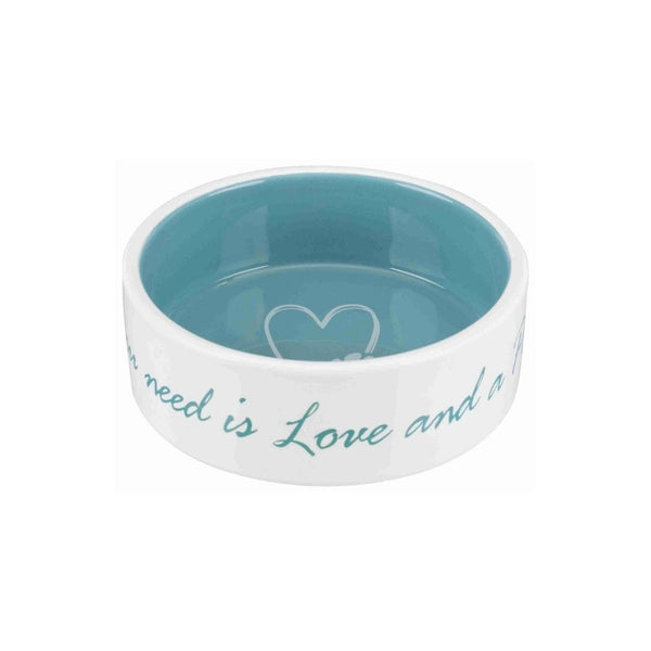Trixie Pet's Home Ceramic Bowl Love for Dogs and Cats