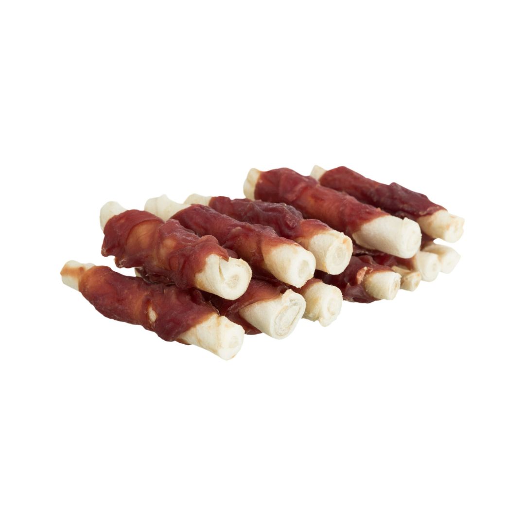 Trixie Denta Fun Duck Chewing Rolls Mini for Dog