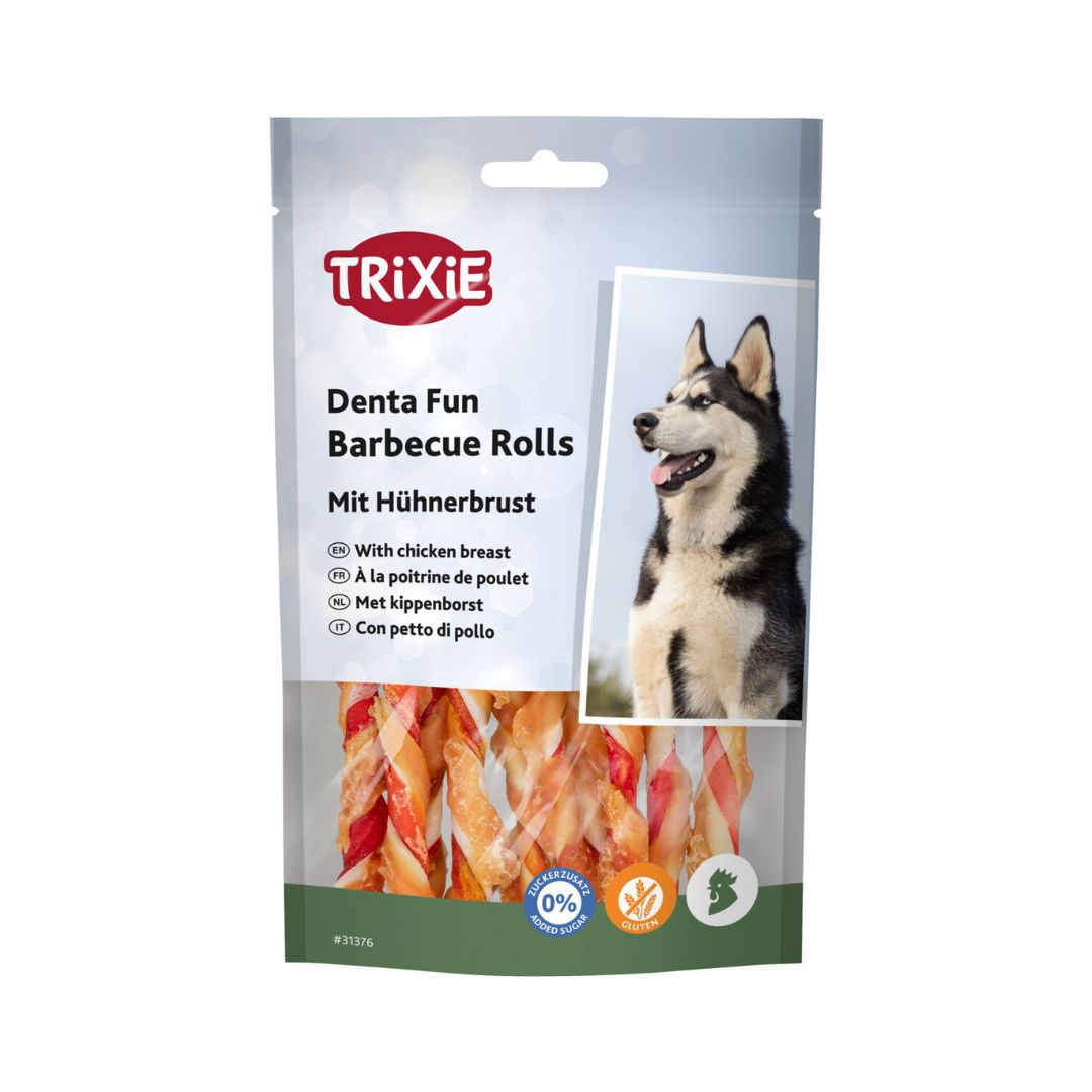 Trixie Denta Fun Chew Sticks Barbecue for Dog