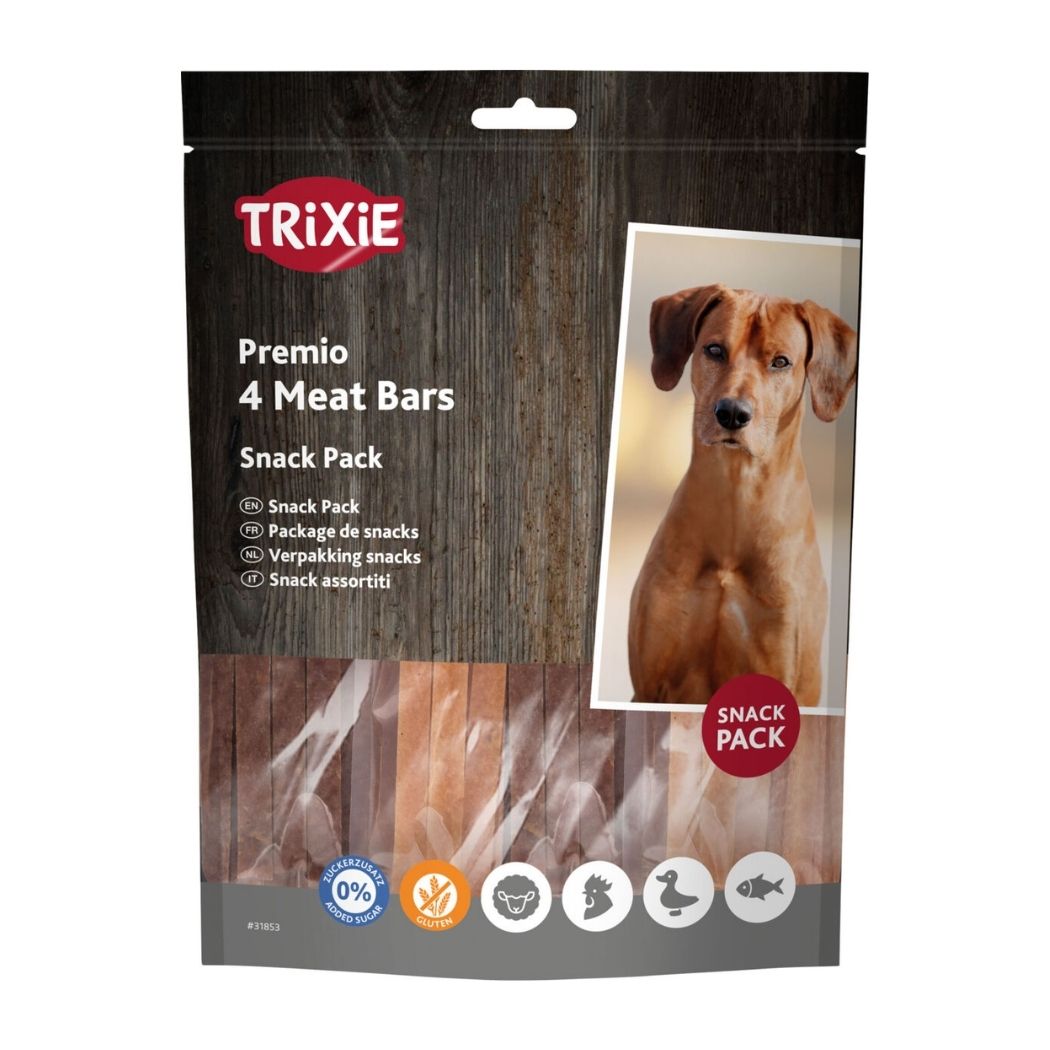 Trixie Premio 4 Meat Bars for Dogs snack pack