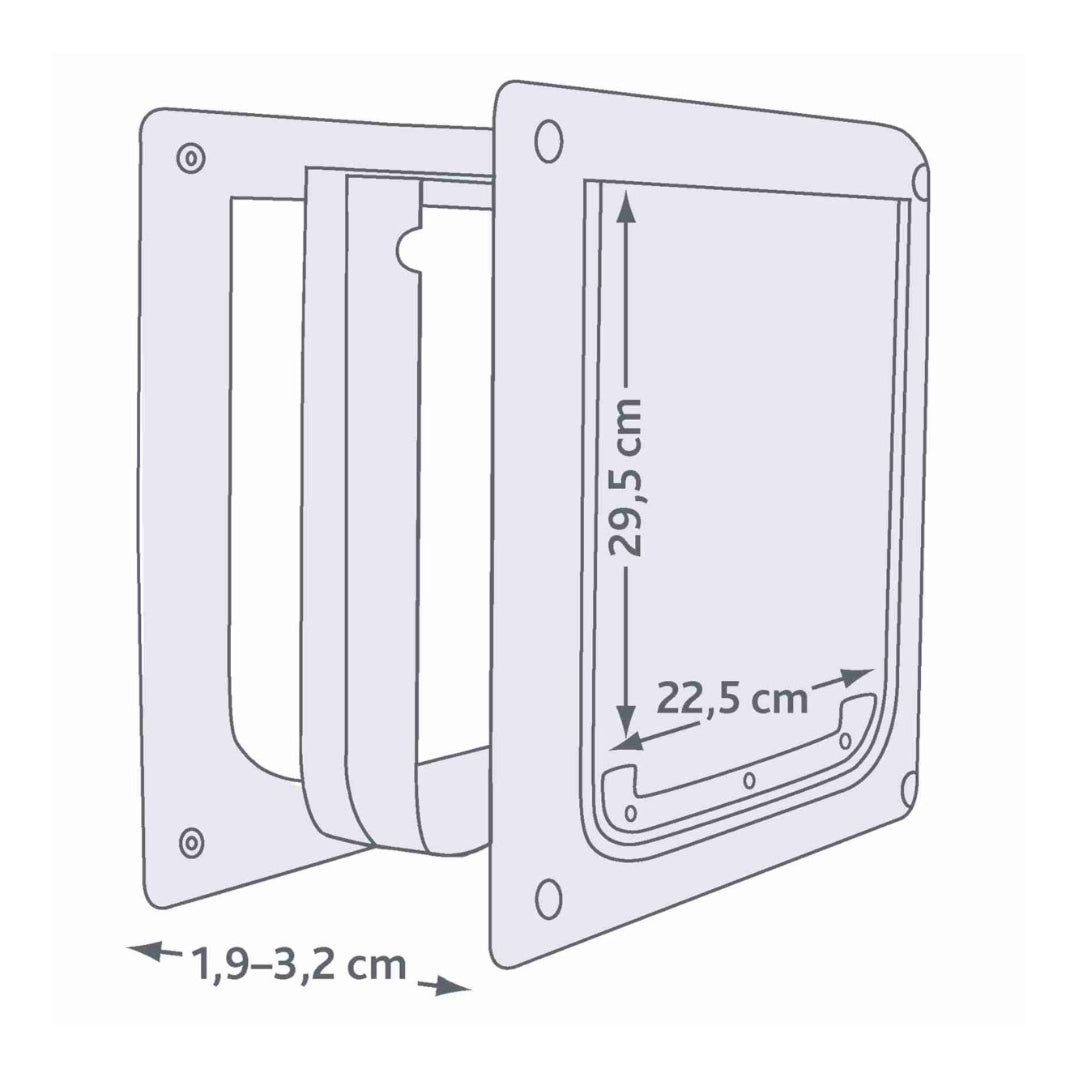 Trixie 2 Way Dog Flap for Dog and Cat