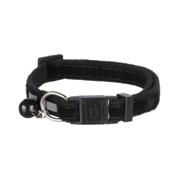 Trixie Cat Collar Reflective Velvet Black | HPH
