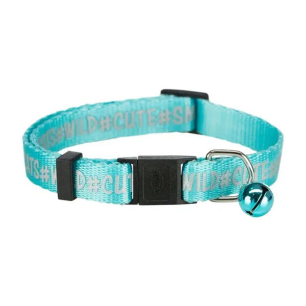 Trixie Cat Collar Motif Reflective Blue | HPH