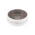 Trixie Pet's Home Ceramic Bowl Time for Dogs and Cats