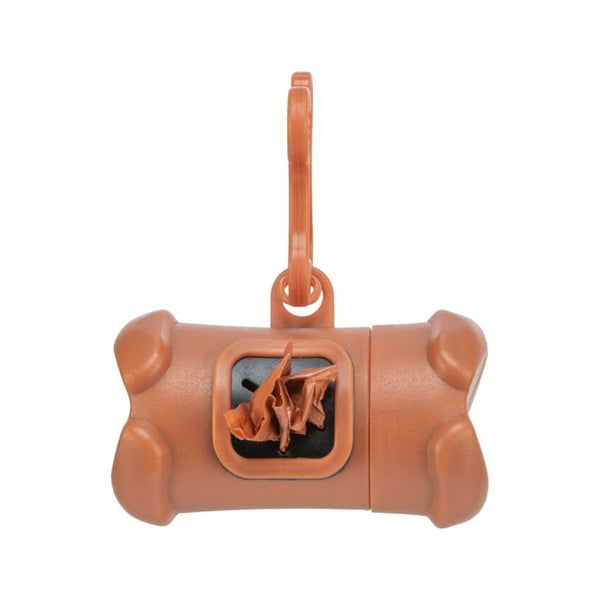 Trixie Poop Bag Dispenser brown for Dogs