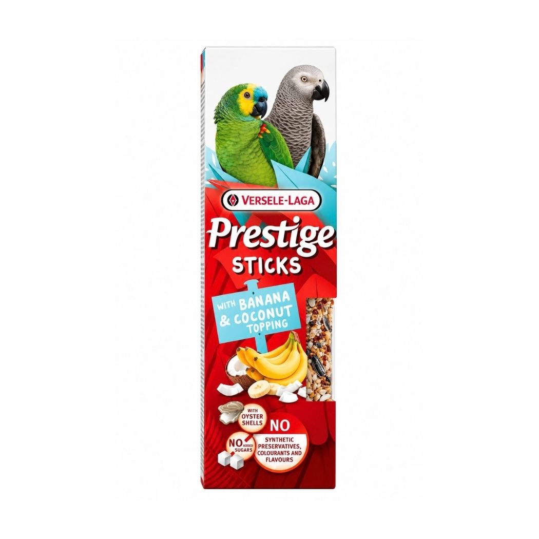 Versele-Laga Prestige Sticks Parrots Banana and Coconut