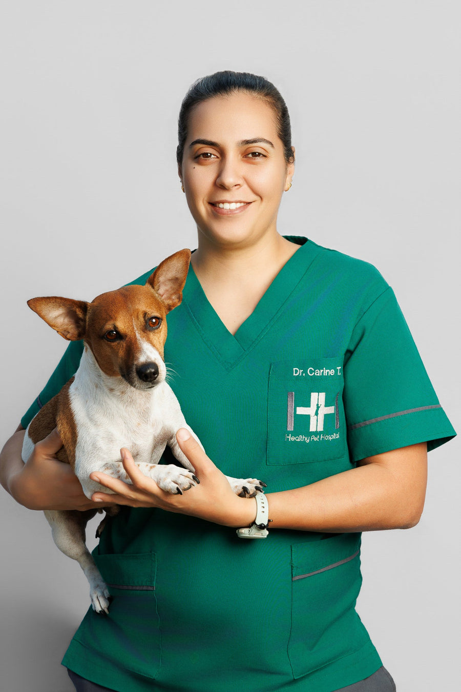 Dr. Carine Tomko | Healthy Pet Hospital team card