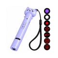 Cat Laser Pointer Toy with Light Patterns mauve