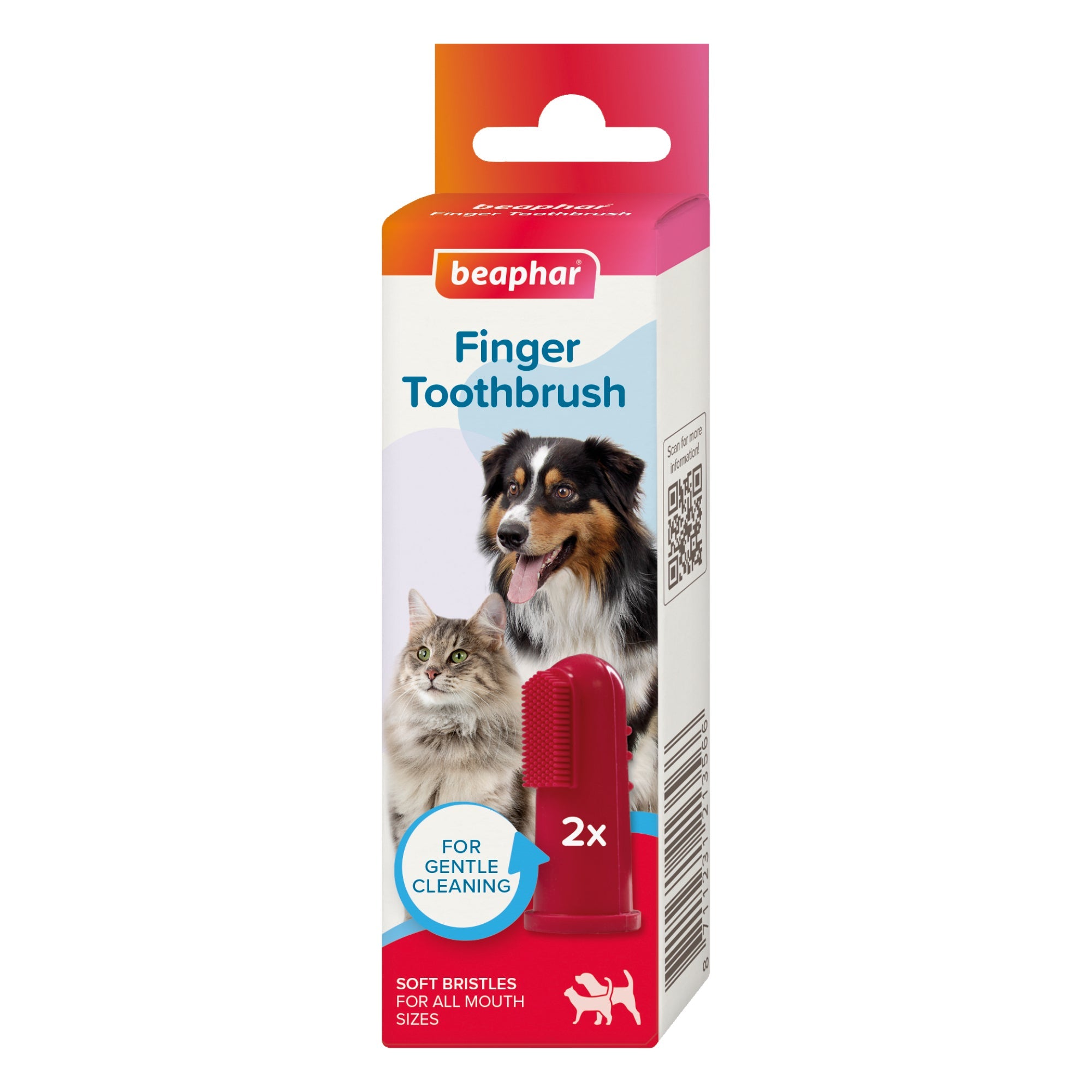 beaphar finger toothbrush dog cat