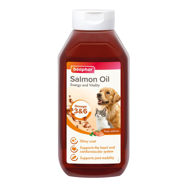 beaphar salmon oil dog cat