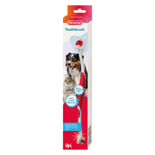 beaphar toothbrush regular dog cat