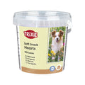 Trixie Soft Snack Hearts with Lamb for Dogs tub