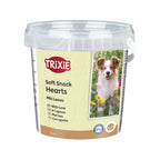 Trixie Soft Snack Hearts with Lamb for Dogs tub