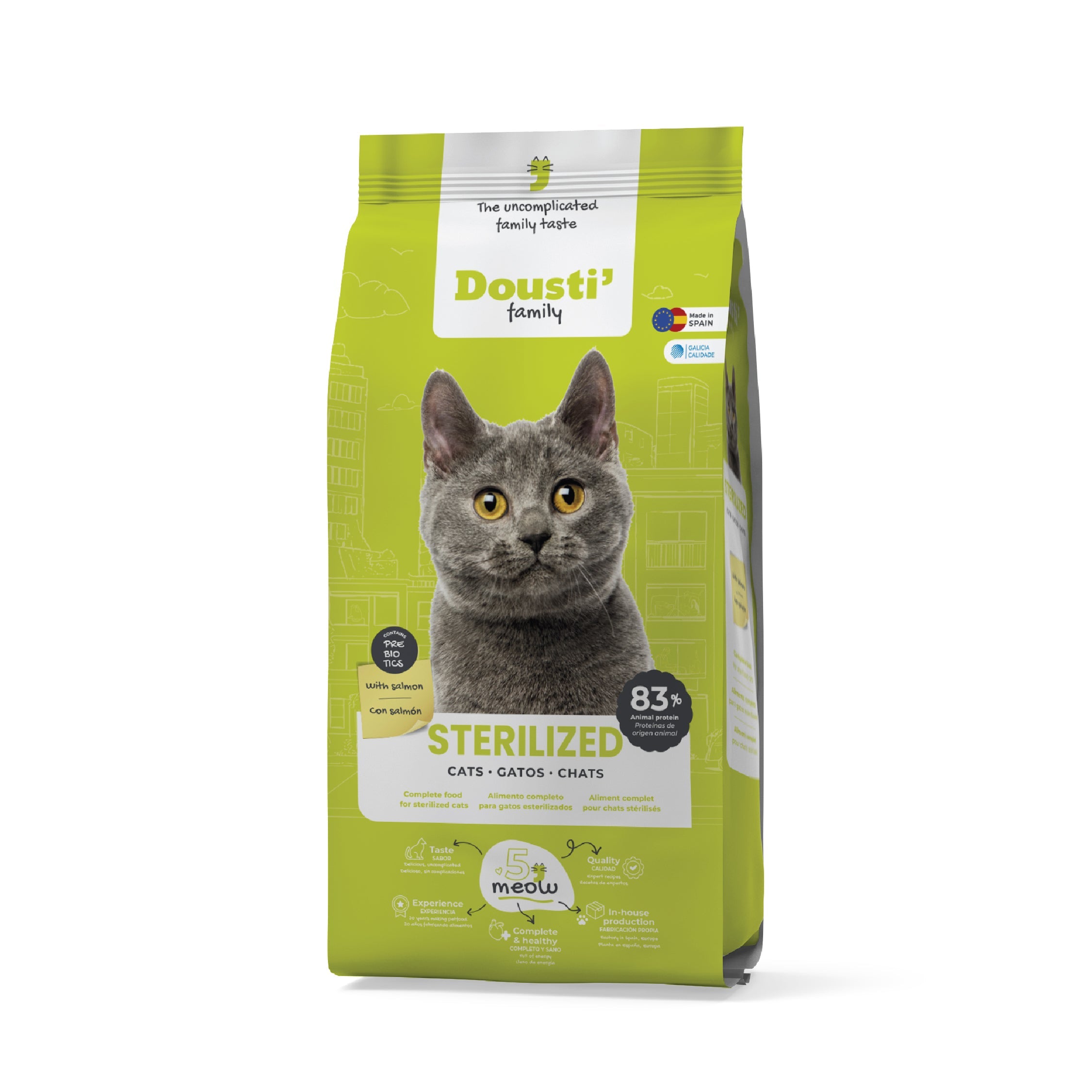 dousti family cat sterilized