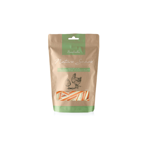 ferribiella nature snack chicken jerky dog treat