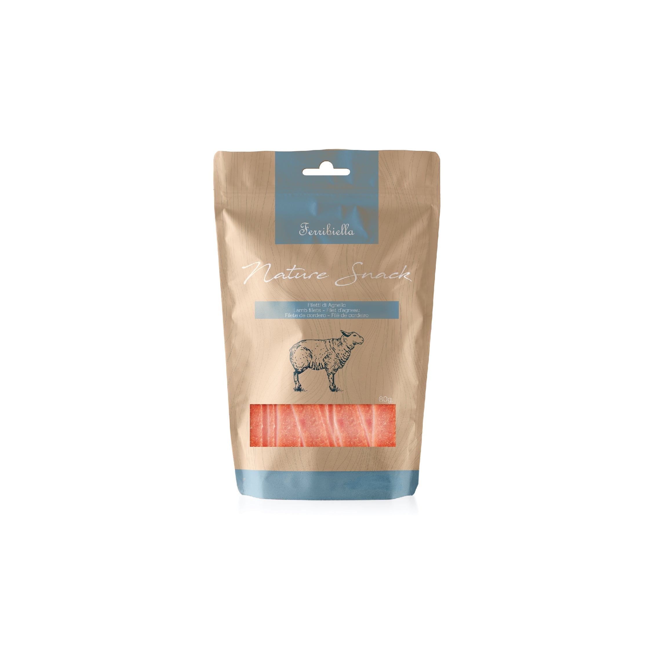 ferribiella nature snack lamb filet dog treat