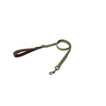 freedog adjustable leash linum green forest dog