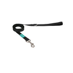 freedog basic nylon leash black dog