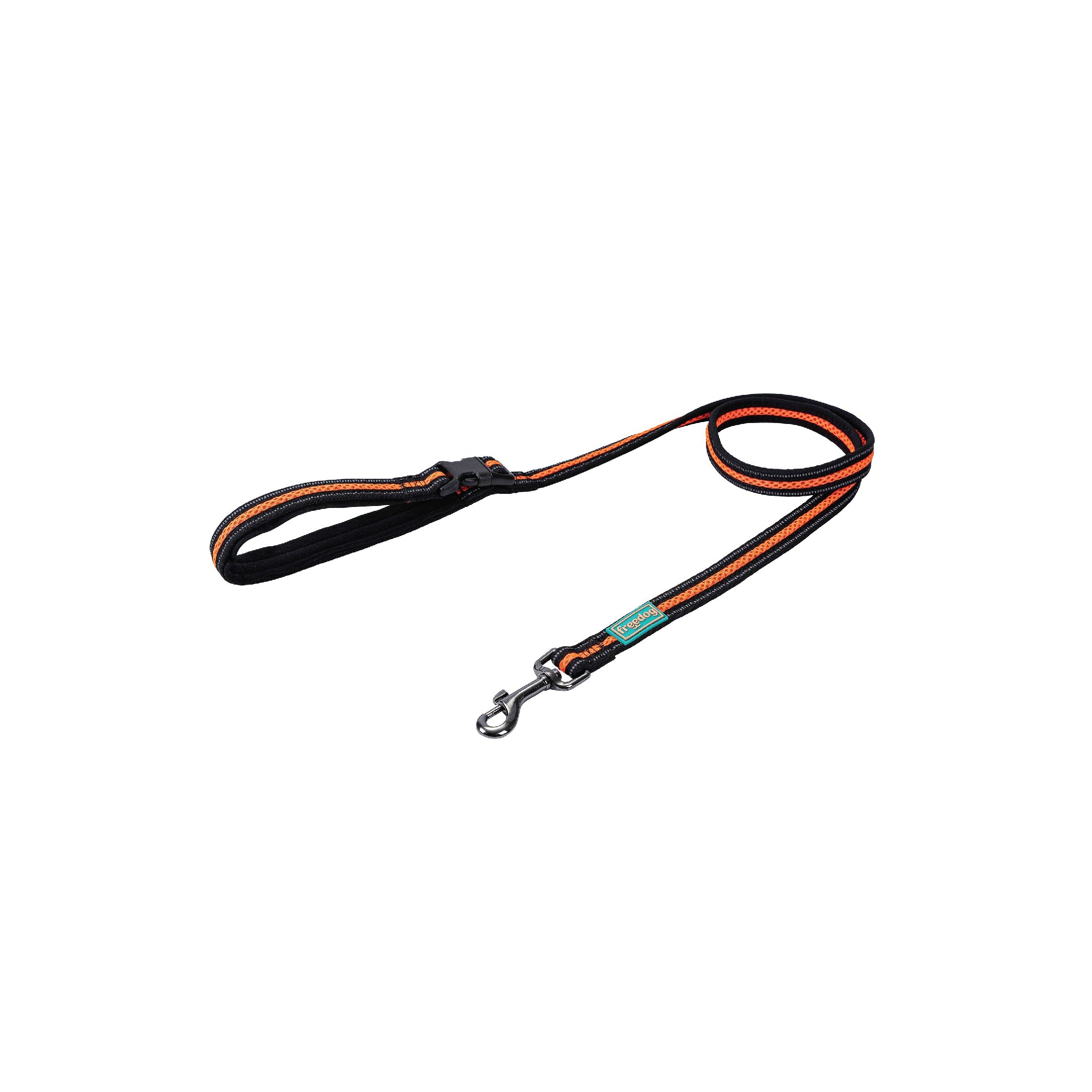 freedog soft sport leash orange dog