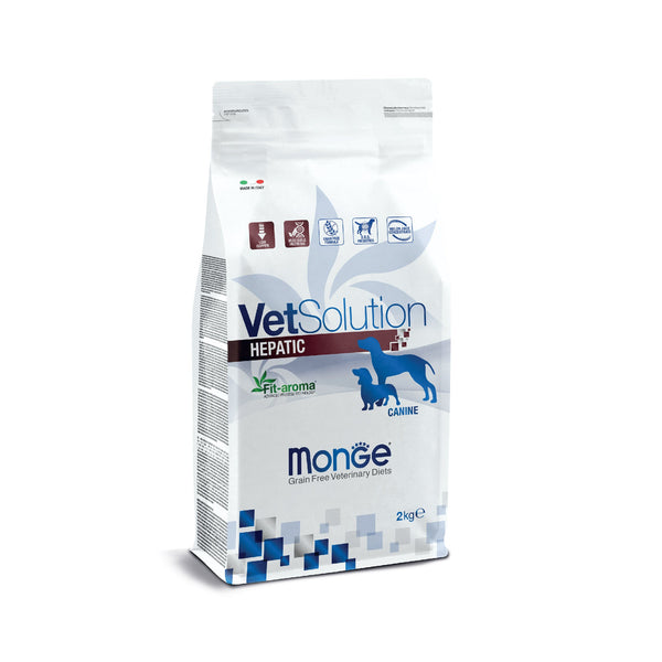 monge vetsolution hepatic dog dry food