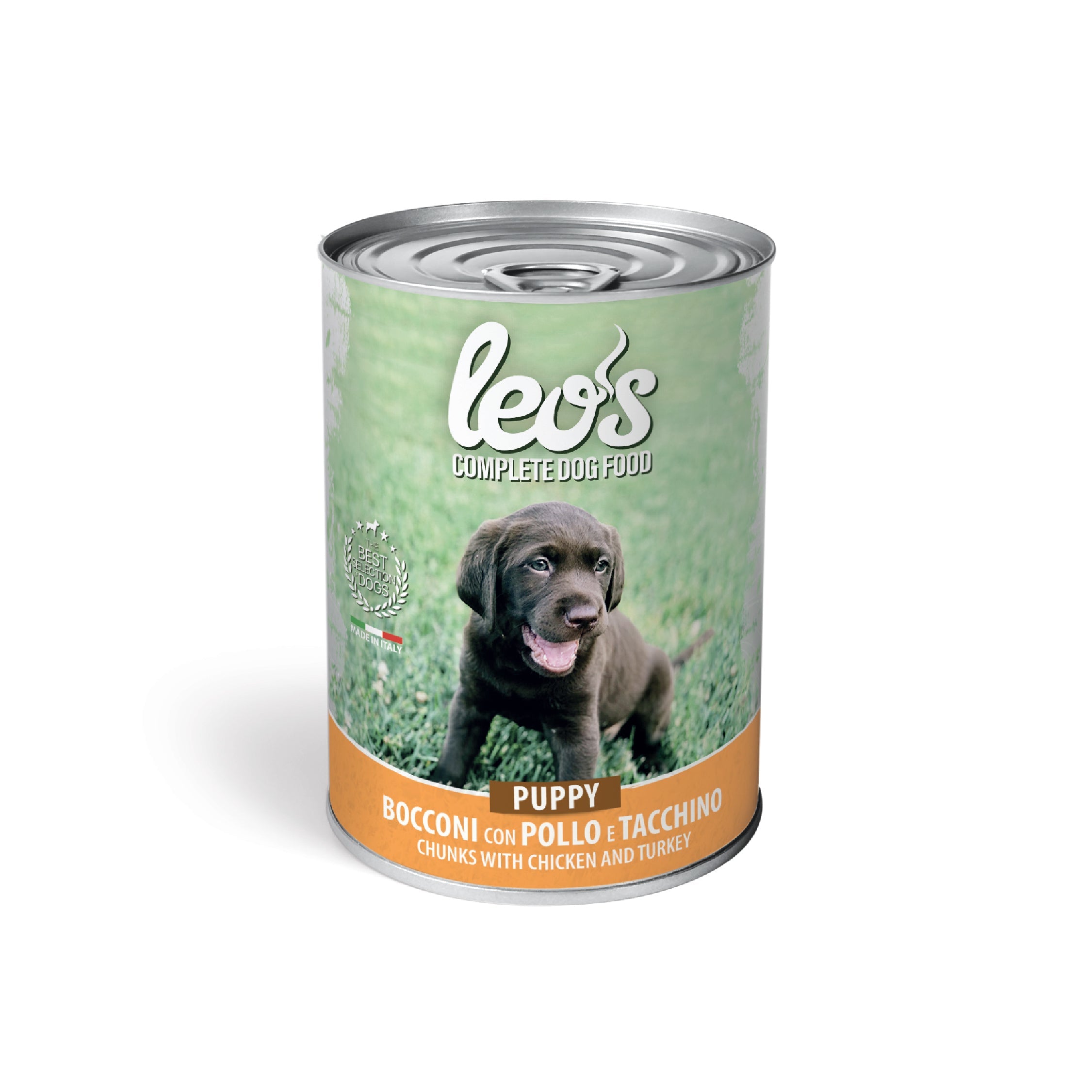 Leo's Puppy Chunks with Chicken and Turkey for Dog