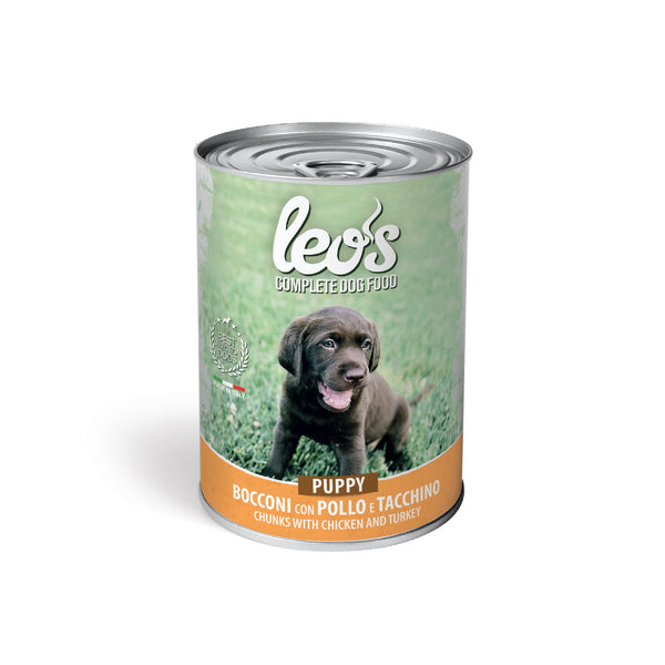 Leo's Puppy Chunks with Chicken and Turkey for Dog