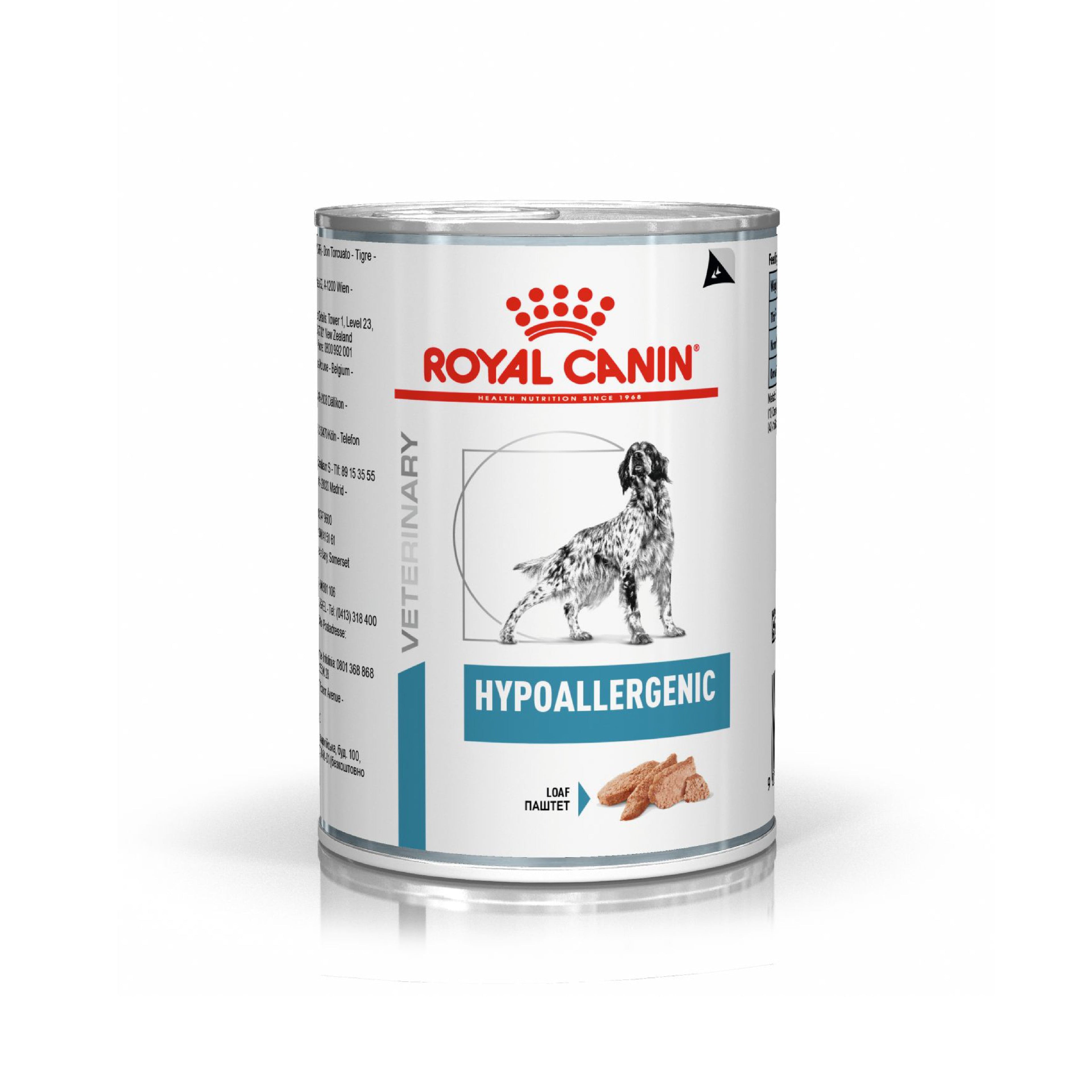Royal Canin Hypoallergenic Dog Wet Food Can